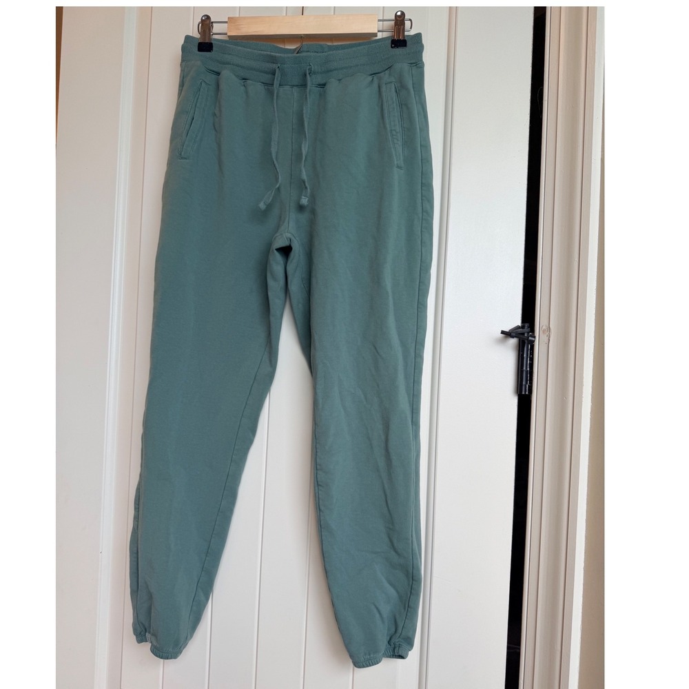 Barefoot Dreams Seafoam Green Track Joggers